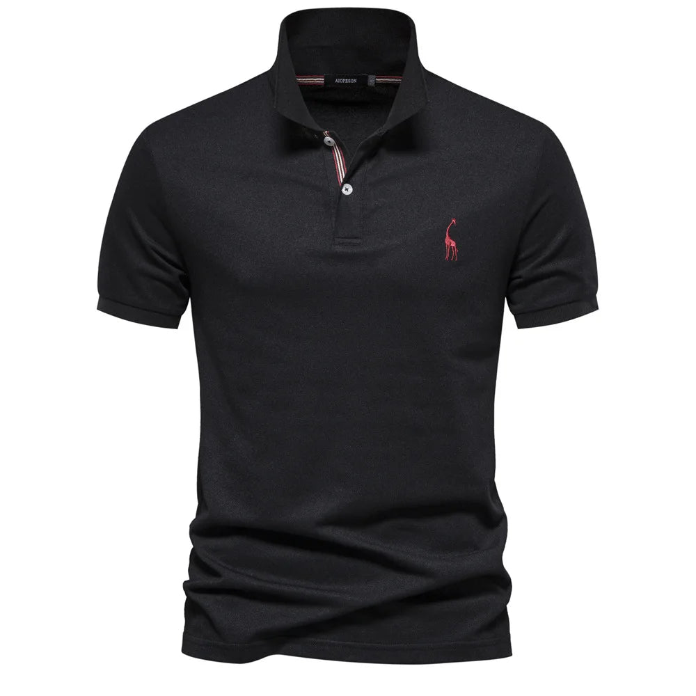 Classic Men's Embroidered Polo Shirt