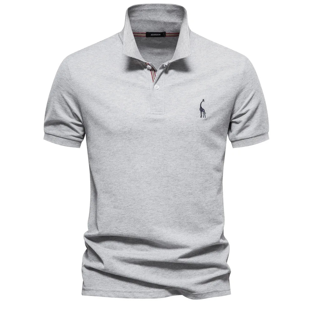 Classic Men's Embroidered Polo Shirt