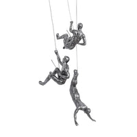 Climbing Figures Wall Art – Modern Art Set
