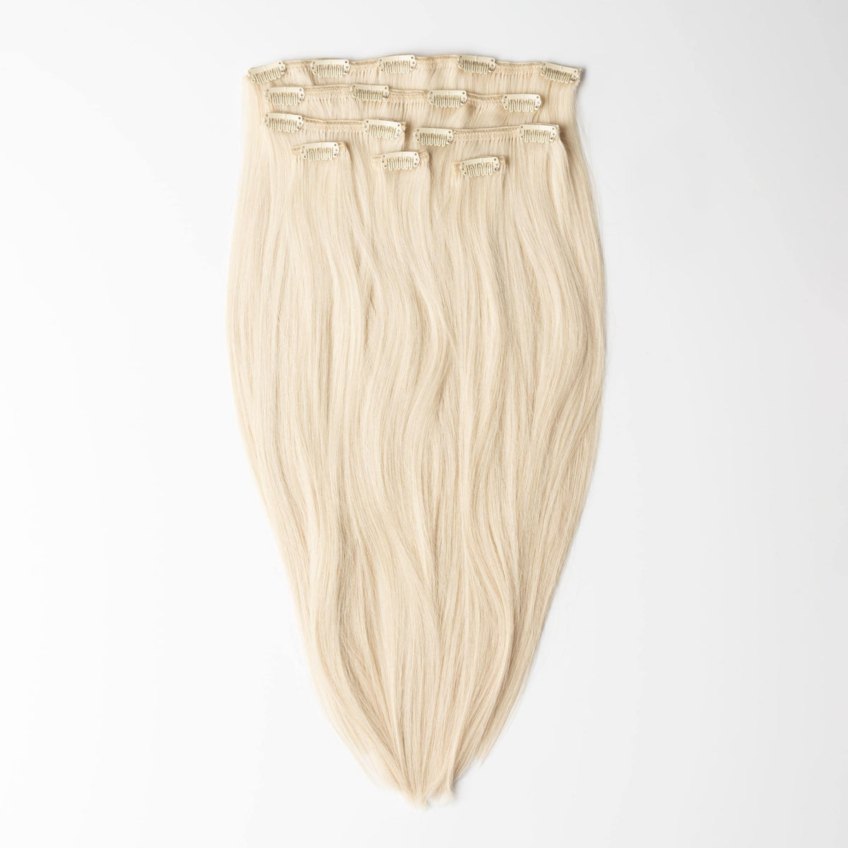 Clip-In Hair Extensions – Light Ash Blonde 60B