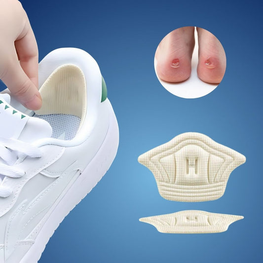 Comfort Fit Heel Grips for Shoes - Friction Reducing Heel Cushions