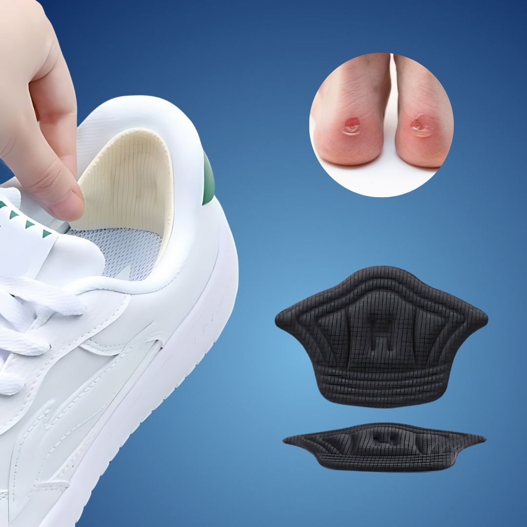 Comfort Fit Heel Grips for Shoes - Friction Reducing Heel Cushions