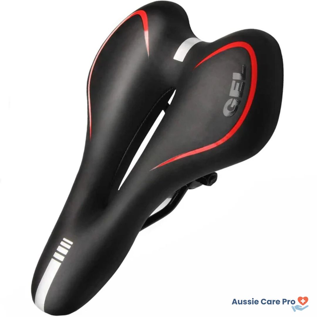 Comfort Gel Bike Saddle with Reflector