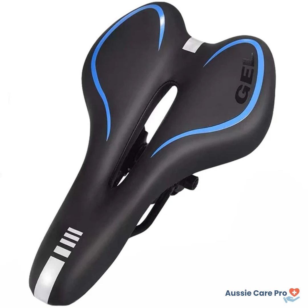 Comfort Gel Bike Saddle with Reflector