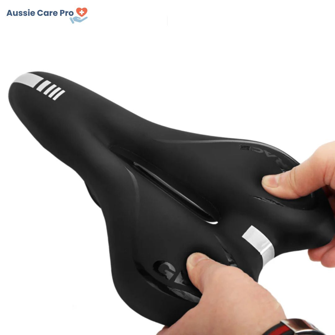 Comfort Gel Bike Saddle with Reflector
