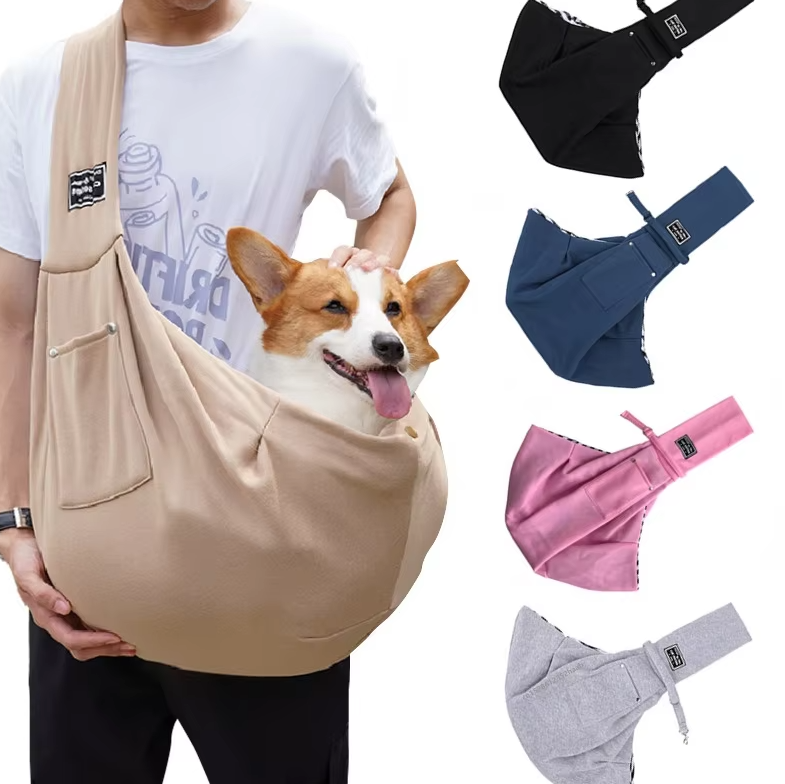 Comfort Shoulder Sling Carrier for Dogs and Cats