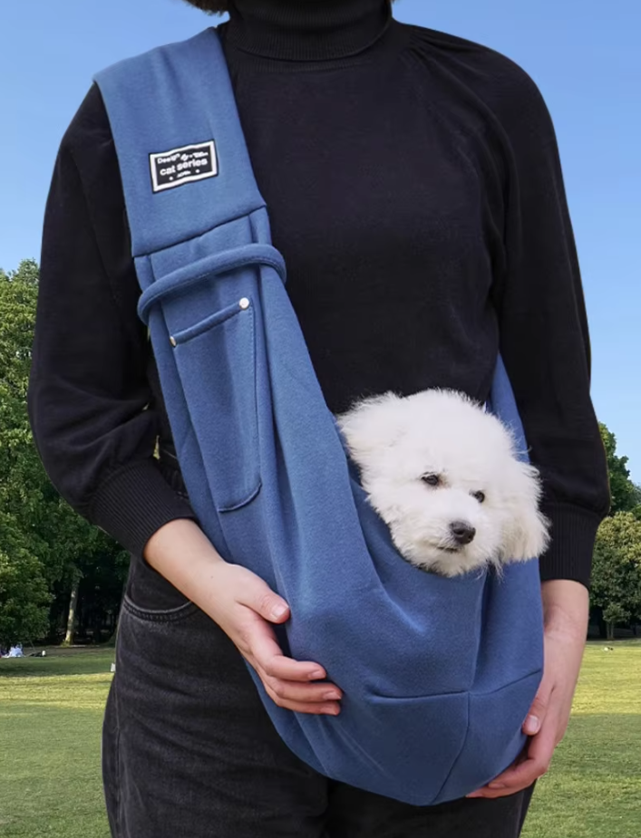 Comfort Shoulder Sling Carrier for Dogs and Cats