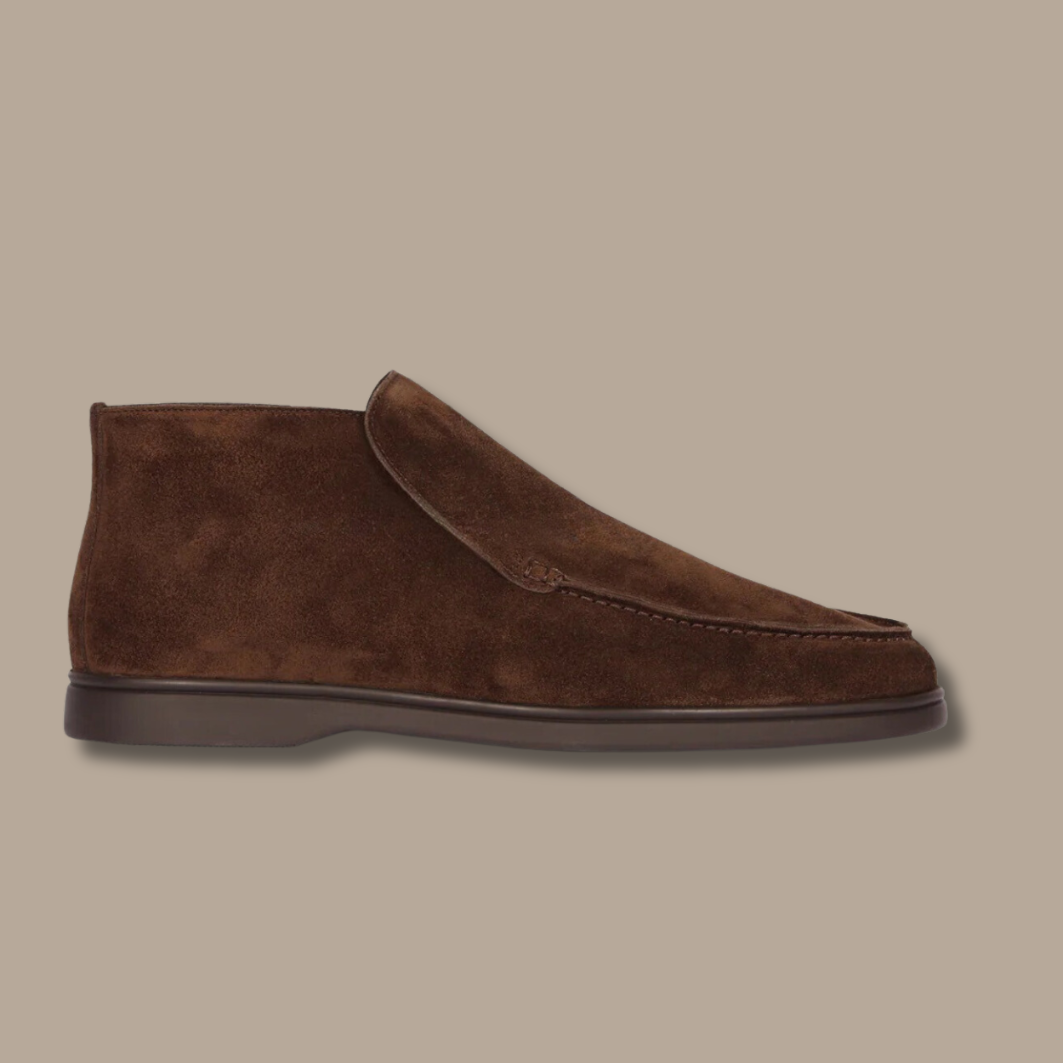 Comfortable Men's Slip-On Shoes - Elegant & Versatile
