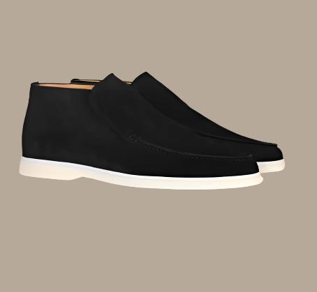Comfortable Men's Slip-On Shoes - Elegant & Versatile