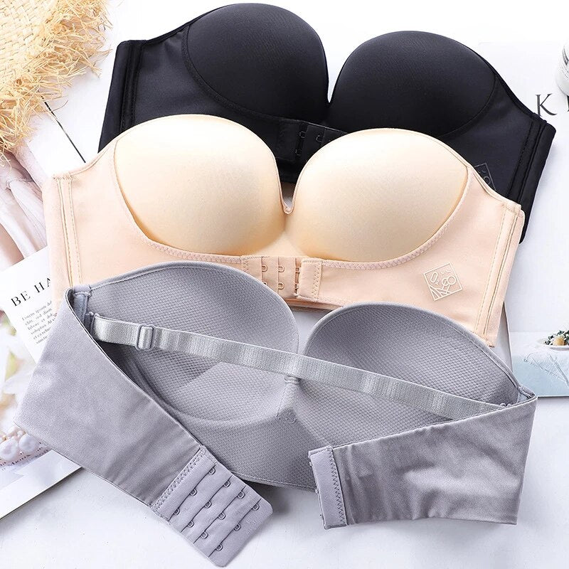 Comfortable Strapless Bra with Good Support