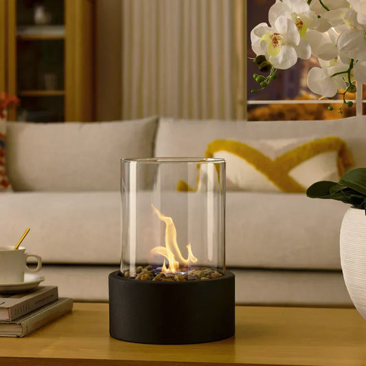 Compact and Portable Indoor and Outdoor Fireplace