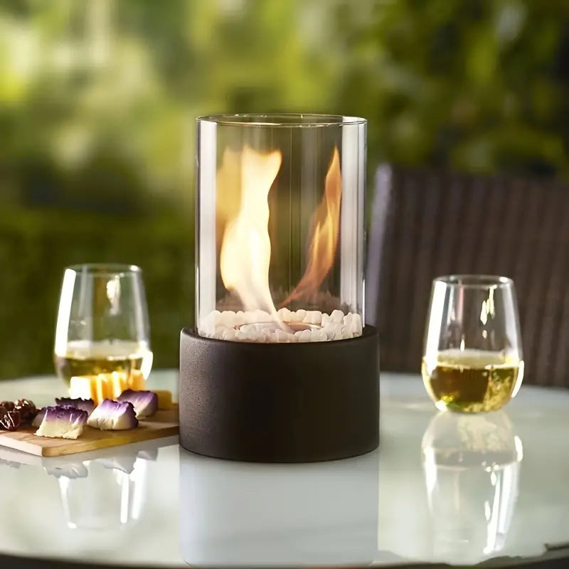 Compact and Portable Indoor and Outdoor Fireplace