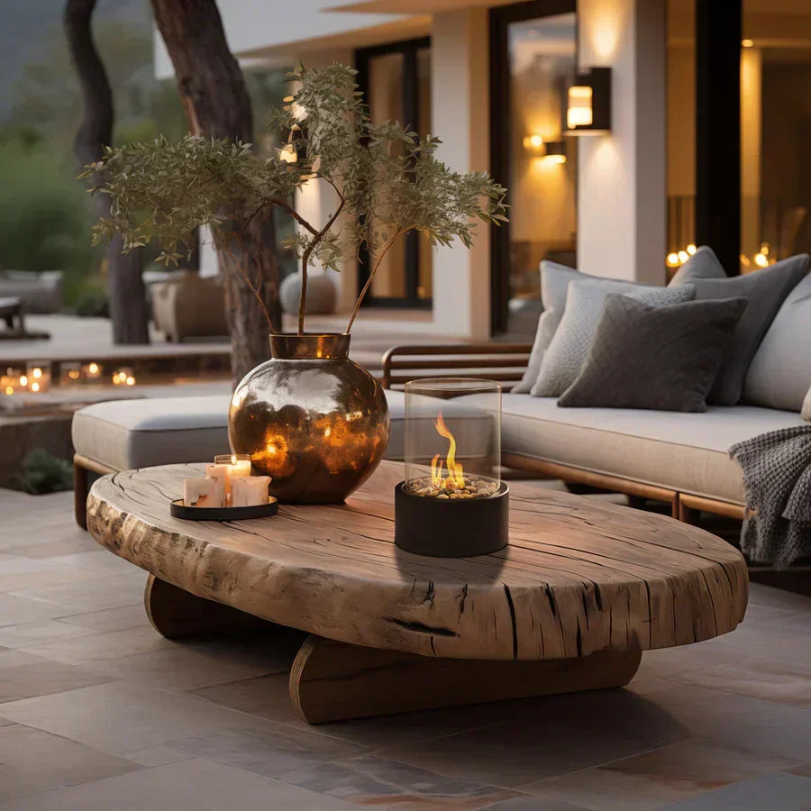 Compact and Portable Indoor and Outdoor Fireplace