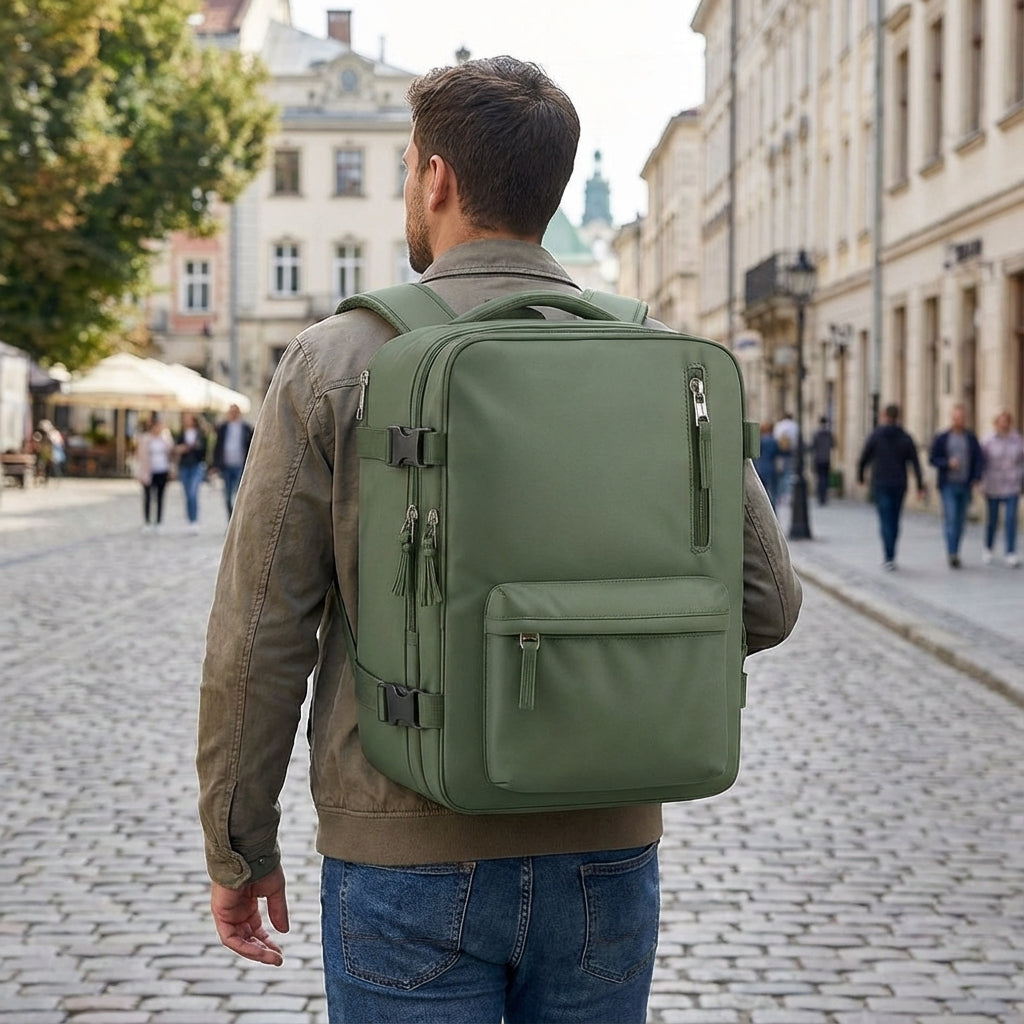 Compact Cabin Travel Backpack - Ideal for Hand Luggage