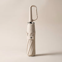 Compact Clip-On Folding Umbrella for Easy Carry