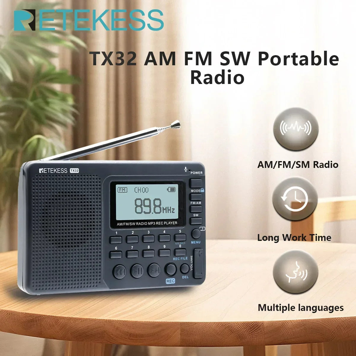 Compact Portable Radio