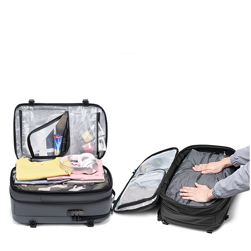 Compact Vacuum Backpack for Travel and Everyday Use