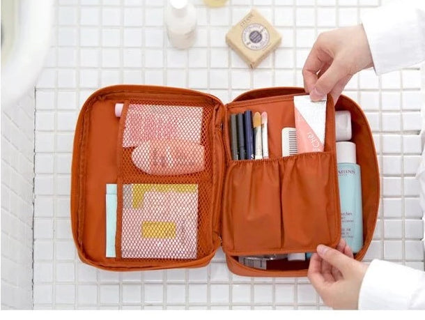 Compact Waterproof Travel Makeup Organizer