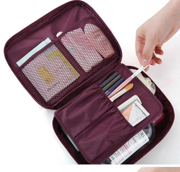 Compact Waterproof Travel Makeup Organizer