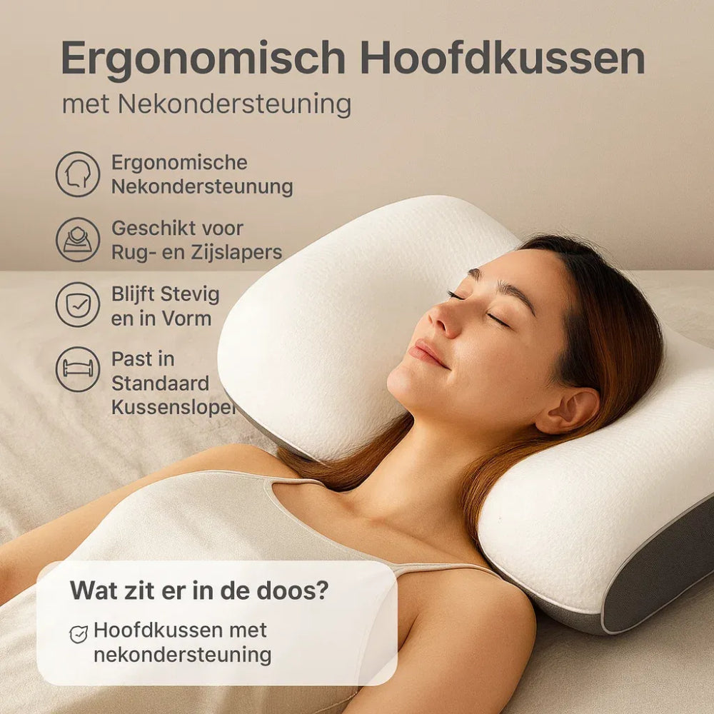 Contour Neck Support Sleeping Pillow