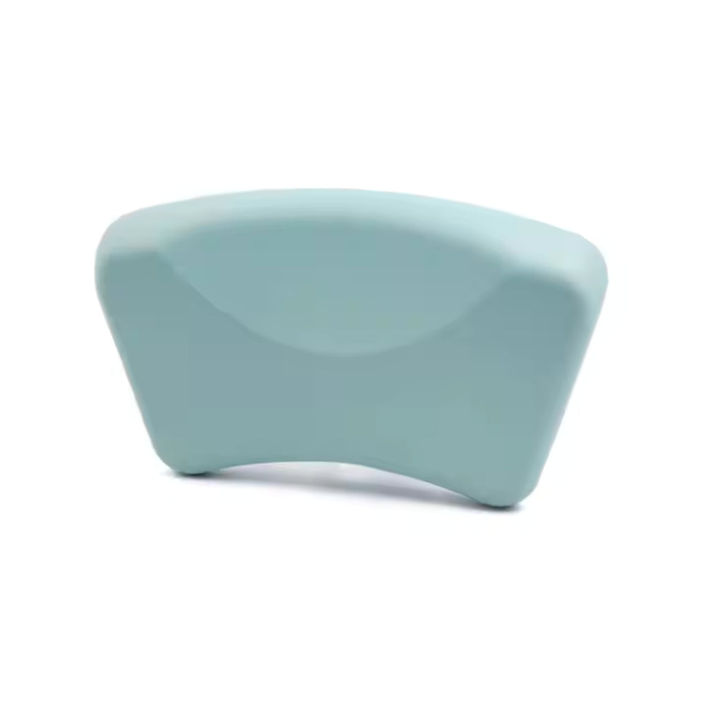 Contoured Bathtub Pillow with Soft Silicone Surface