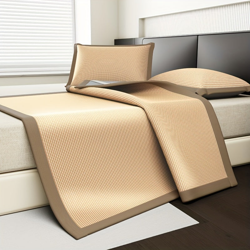 Cooling Mattress Protector – Breathable Ice Silk Bed Cover for Hot Sleepers