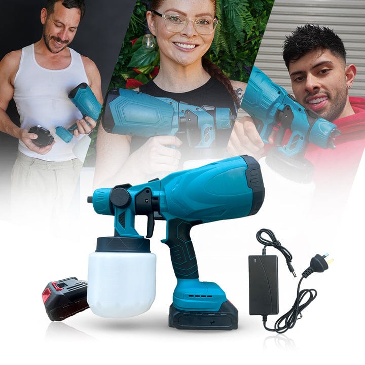 Cordless Electric Paint Spray Gun for Fast Painting