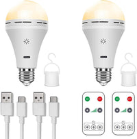 Cordless LED Lamp with Built-in USB Rechargeable Battery