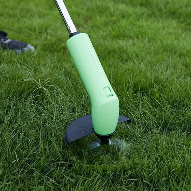 Cordless Mini Weed Puller and Cordless String Grass Trimmer for the Garden