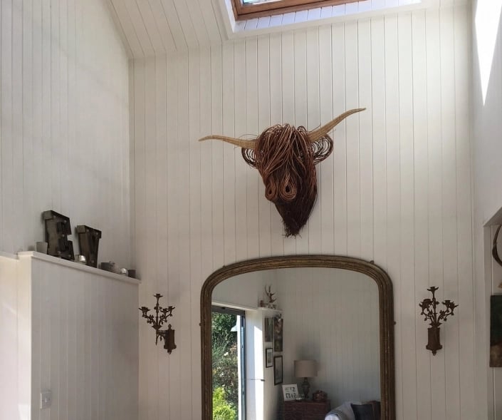 Cow Head Wall Sculpture - Interior Wall Art Decor