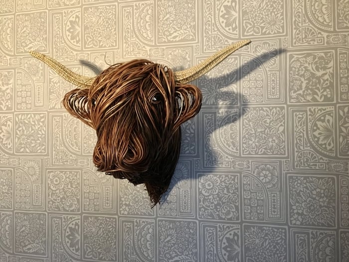 Cow Head Wall Sculpture - Interior Wall Art Decor