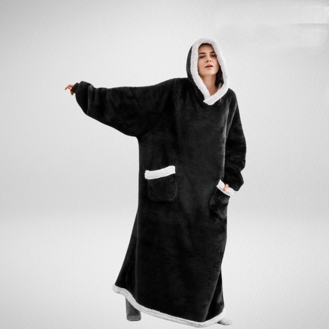 Cozy Hooded Blanket for Warm Nights