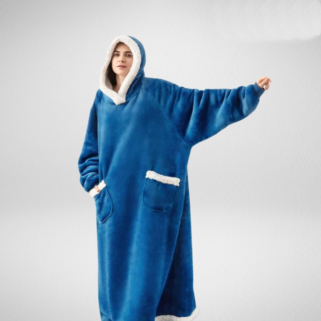 Cozy Hooded Blanket for Warm Nights