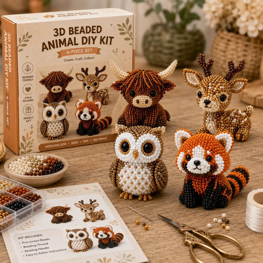 Creative Beading Kit – Make Your Own Cheerful Miniatures