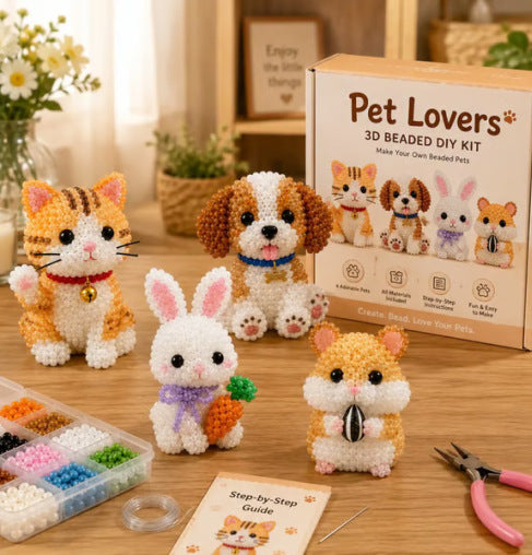 Creative Beading Kit – Make Your Own Cheerful Miniatures
