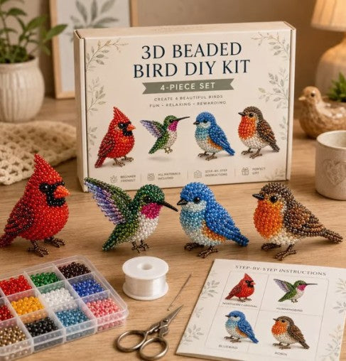 Creative Beading Kit – Make Your Own Cheerful Miniatures