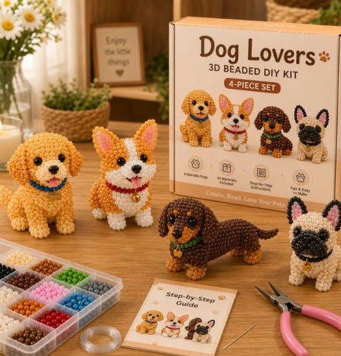 Creative Beading Kit – Make Your Own Cheerful Miniatures