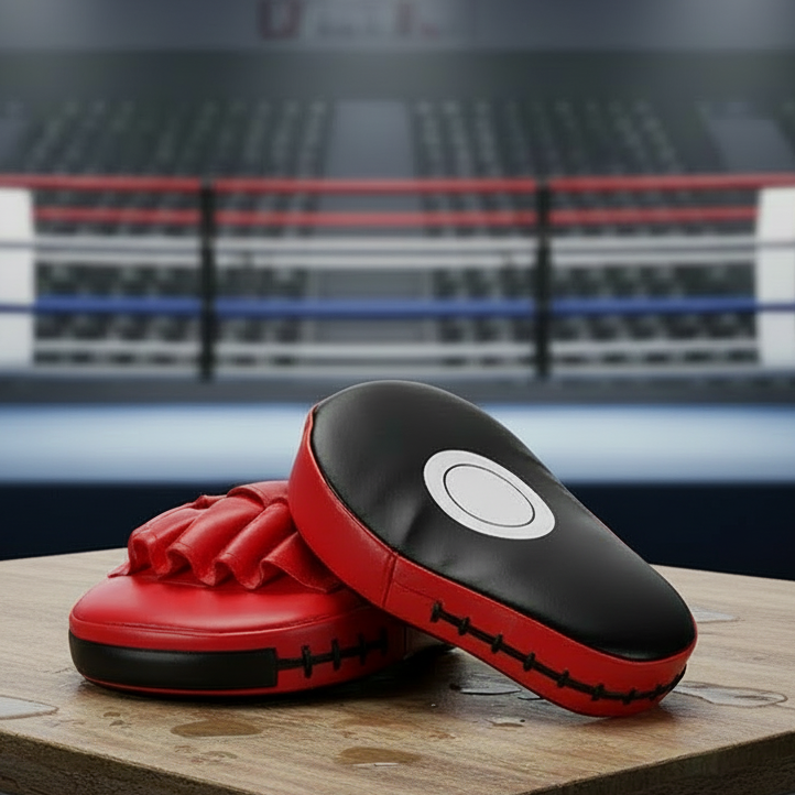 Curved Boxing Focus Mitts with Shock Absorption for Martial Arts and Boxing Training