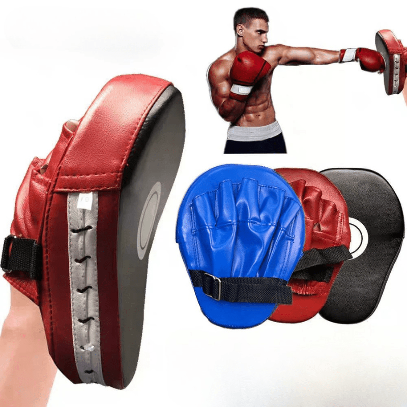 Curved Boxing Focus Mitts with Shock Absorption for Martial Arts and Boxing Training