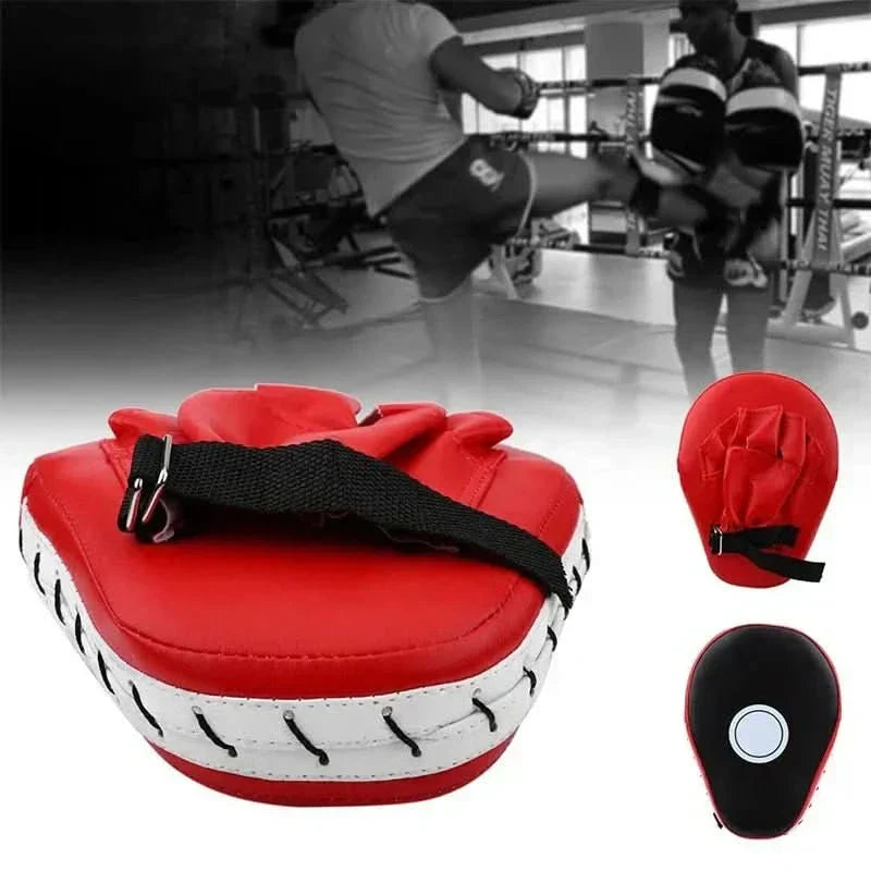 Curved Boxing Focus Mitts with Shock Absorption for Martial Arts and Boxing Training