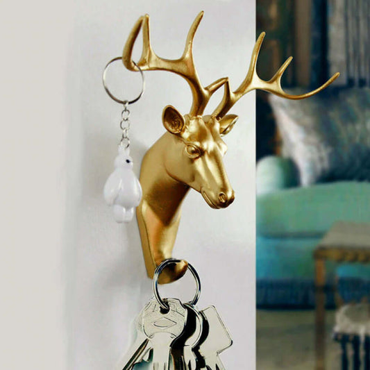 Decorative Gold Animal Wall Hooks