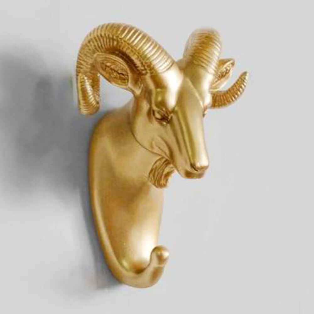 Decorative Gold Animal Wall Hooks