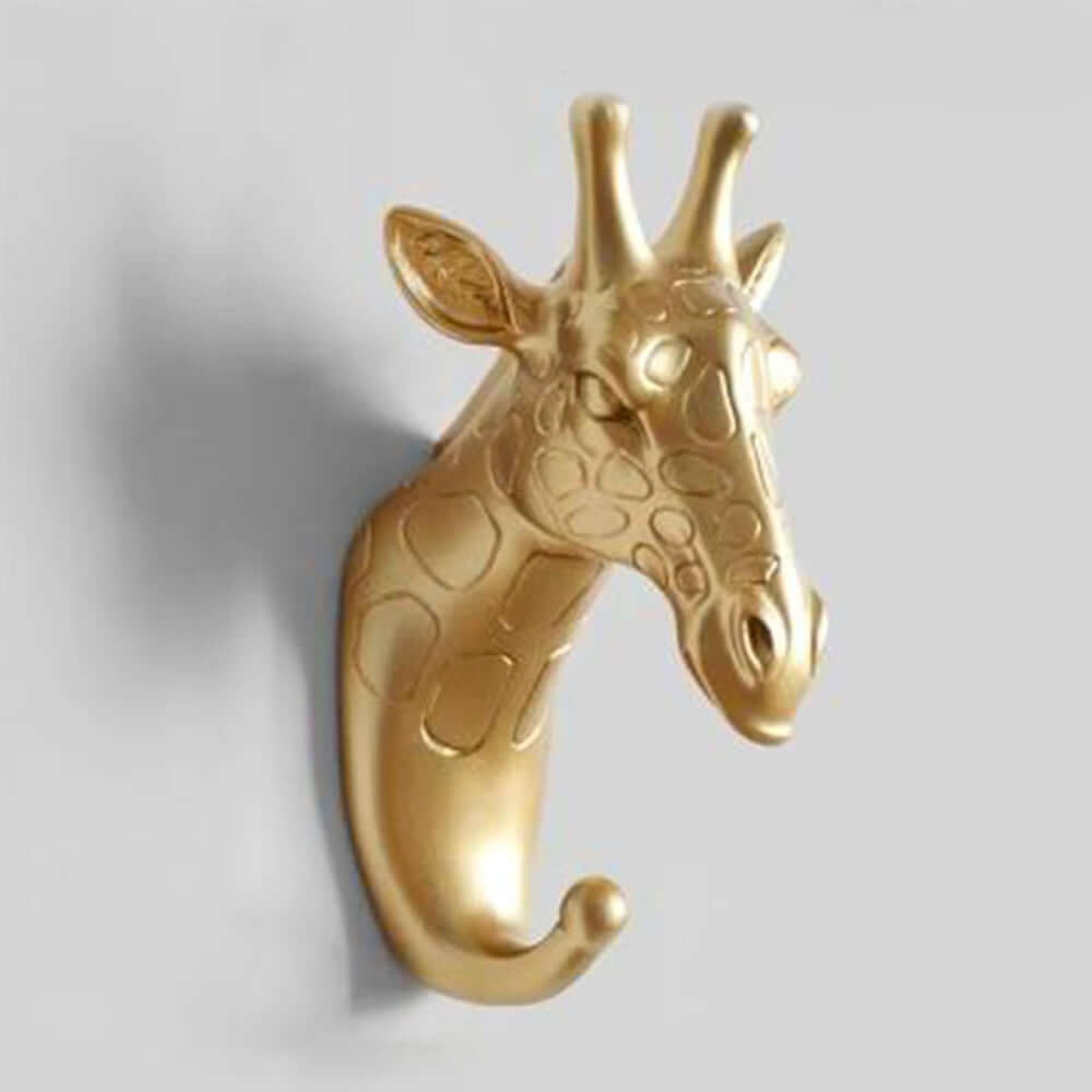 Decorative Gold Animal Wall Hooks