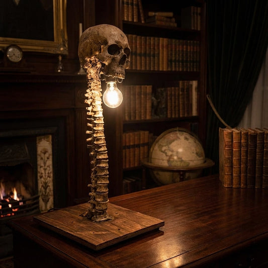 Decorative Skeleton Table Lamp – Nightspine