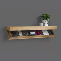 Designer Shelf with Hidden Storage Compartment
