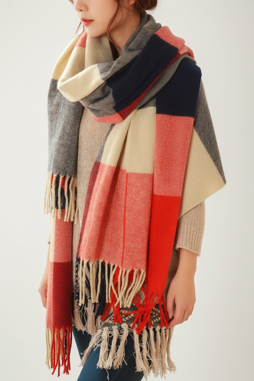 Diamond Pattern Scarf