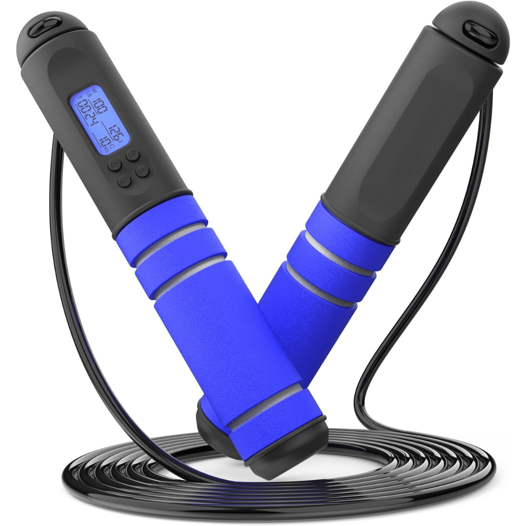 Digital Jump Rope with Calorie Counter and Target Reminder