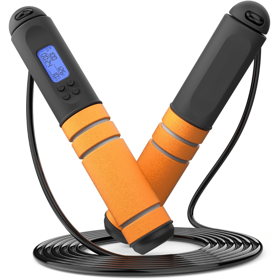 Digital Jump Rope with Calorie Counter and Target Reminder