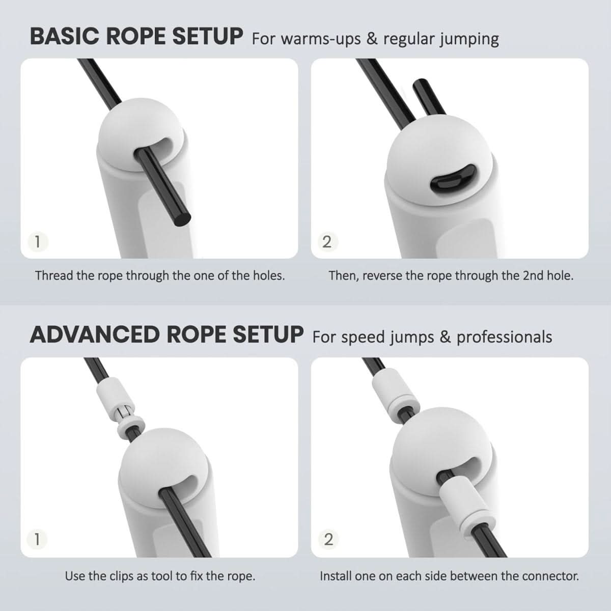 Digital Jump Rope with Calorie Counter and Target Reminder