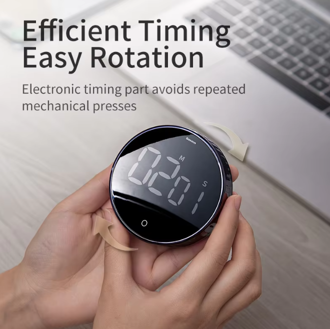 Digital Magnetic Kitchen Timer 99-Minute